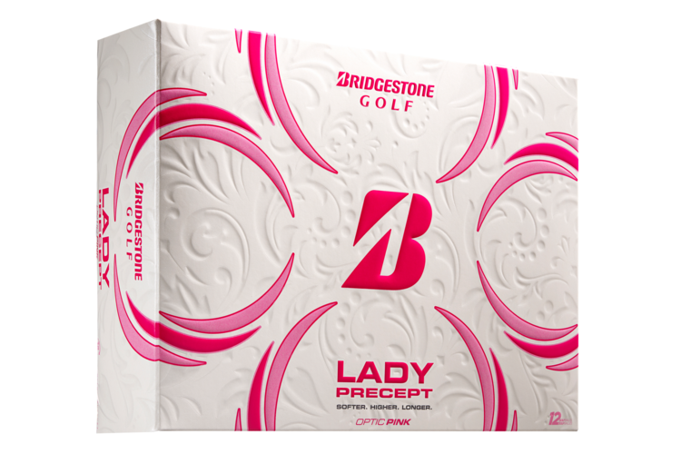 Bridgestone Lady Precept Golf Balls - Pink 2