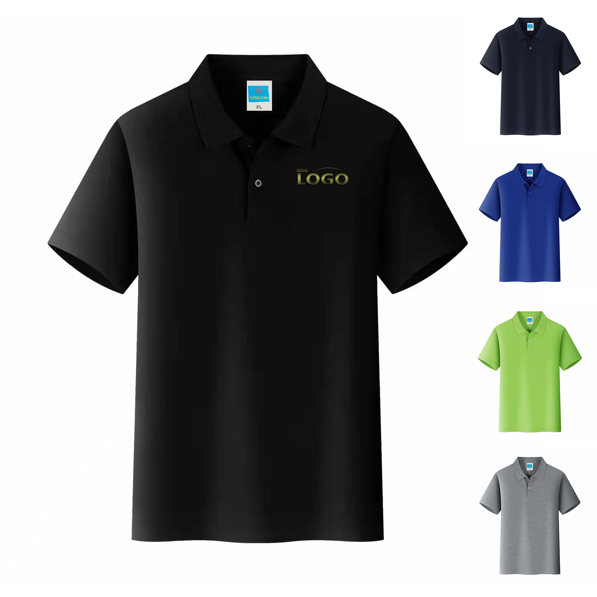 Men's Classic Polo Shirt - Cotton Blend 5