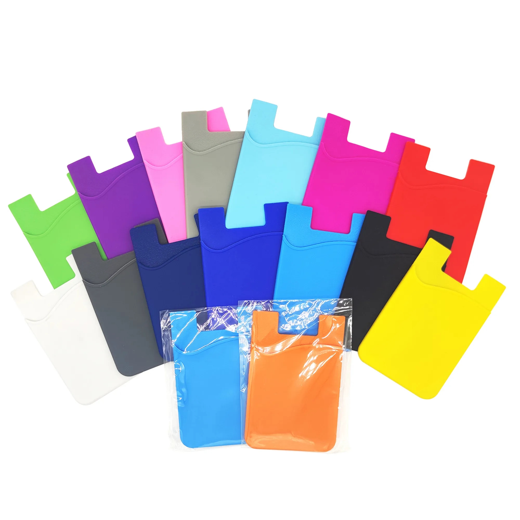 Silicone Phone Wallet Card holder 2