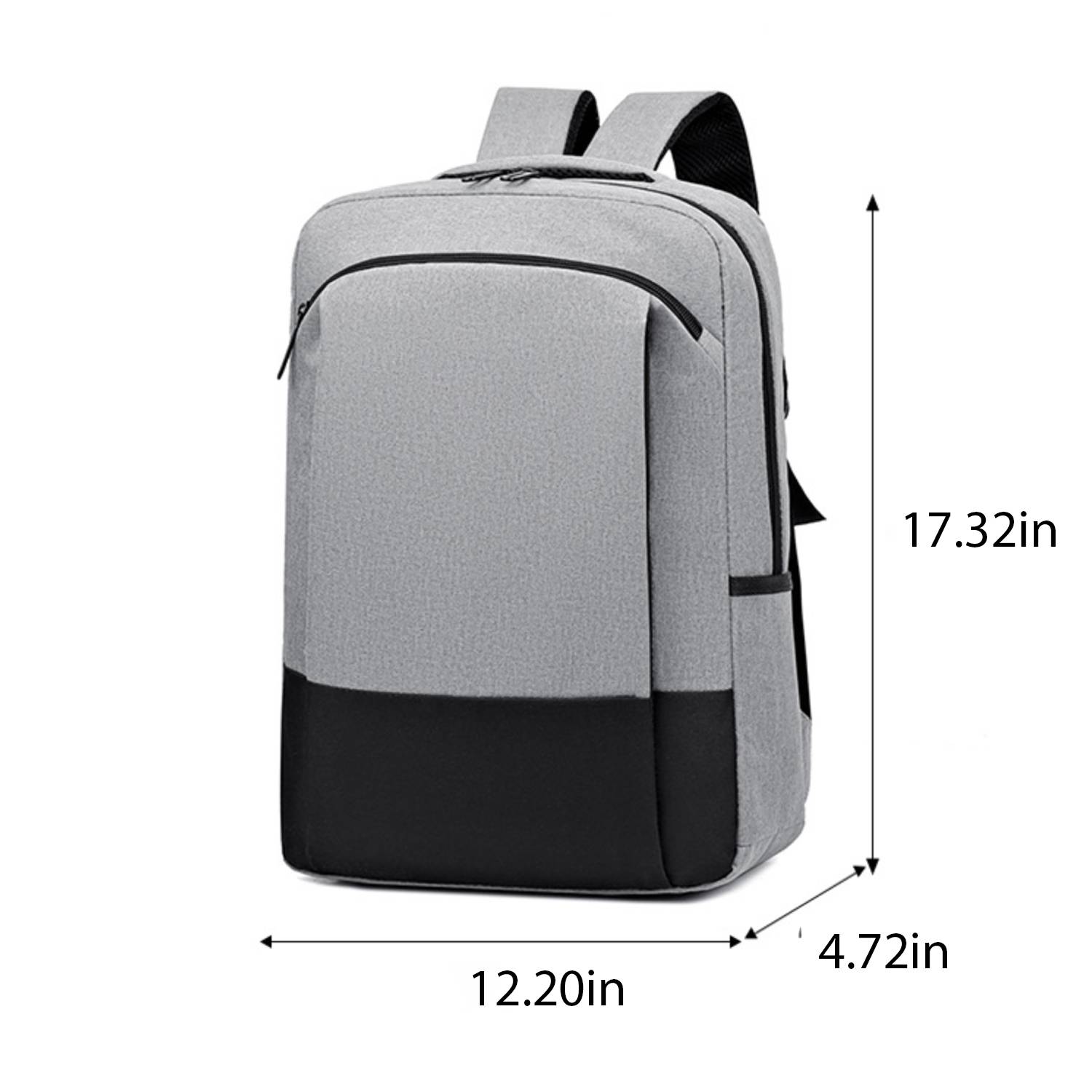 Nylon Travel Computer Backpack With USB Charging Port 3