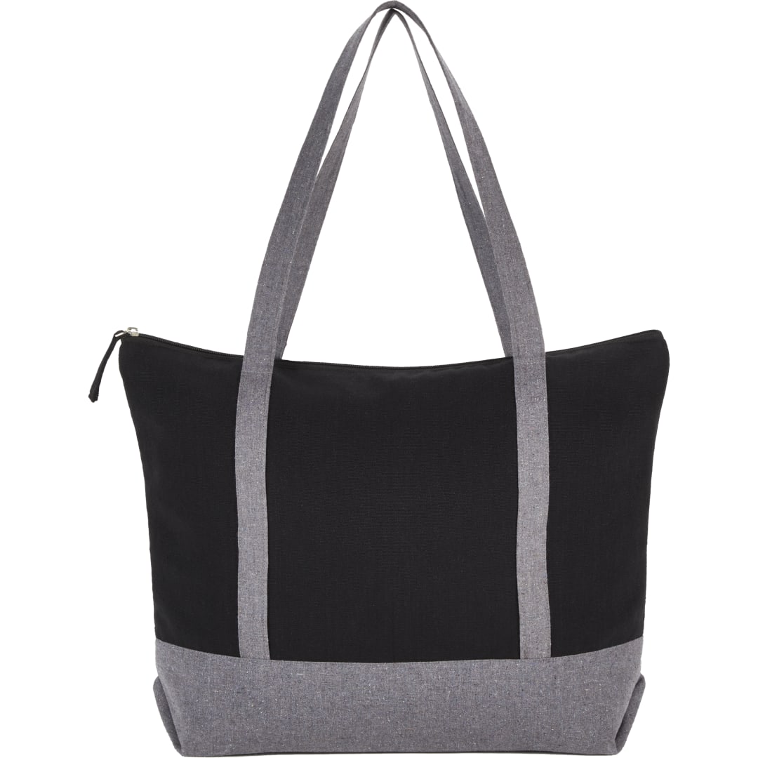 Repose 10oz Recycled Cotton Zippered Tote 80