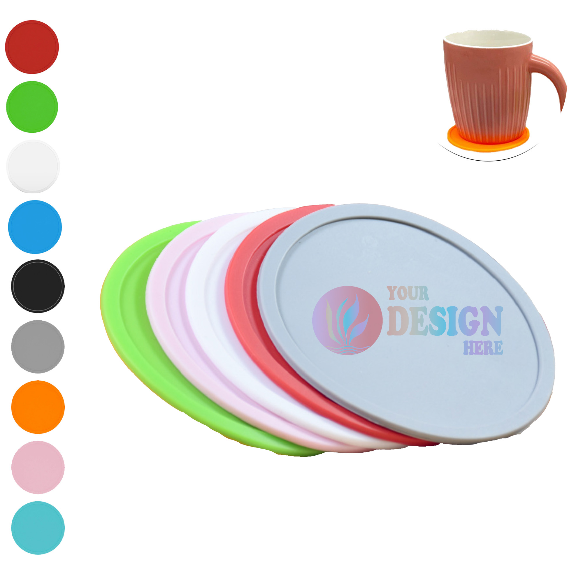 Silicone Cup Coaster 2