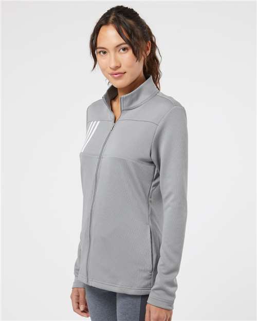 Women's 3-Stripes Double Knit Full-Zip Jacket - A483 24