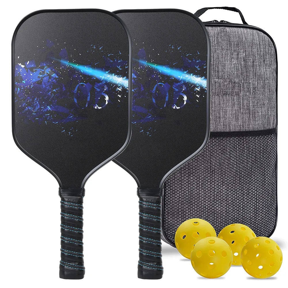 Fiberglass/Carbon Fiber/Wooden Pickleball Racket Paddle 1