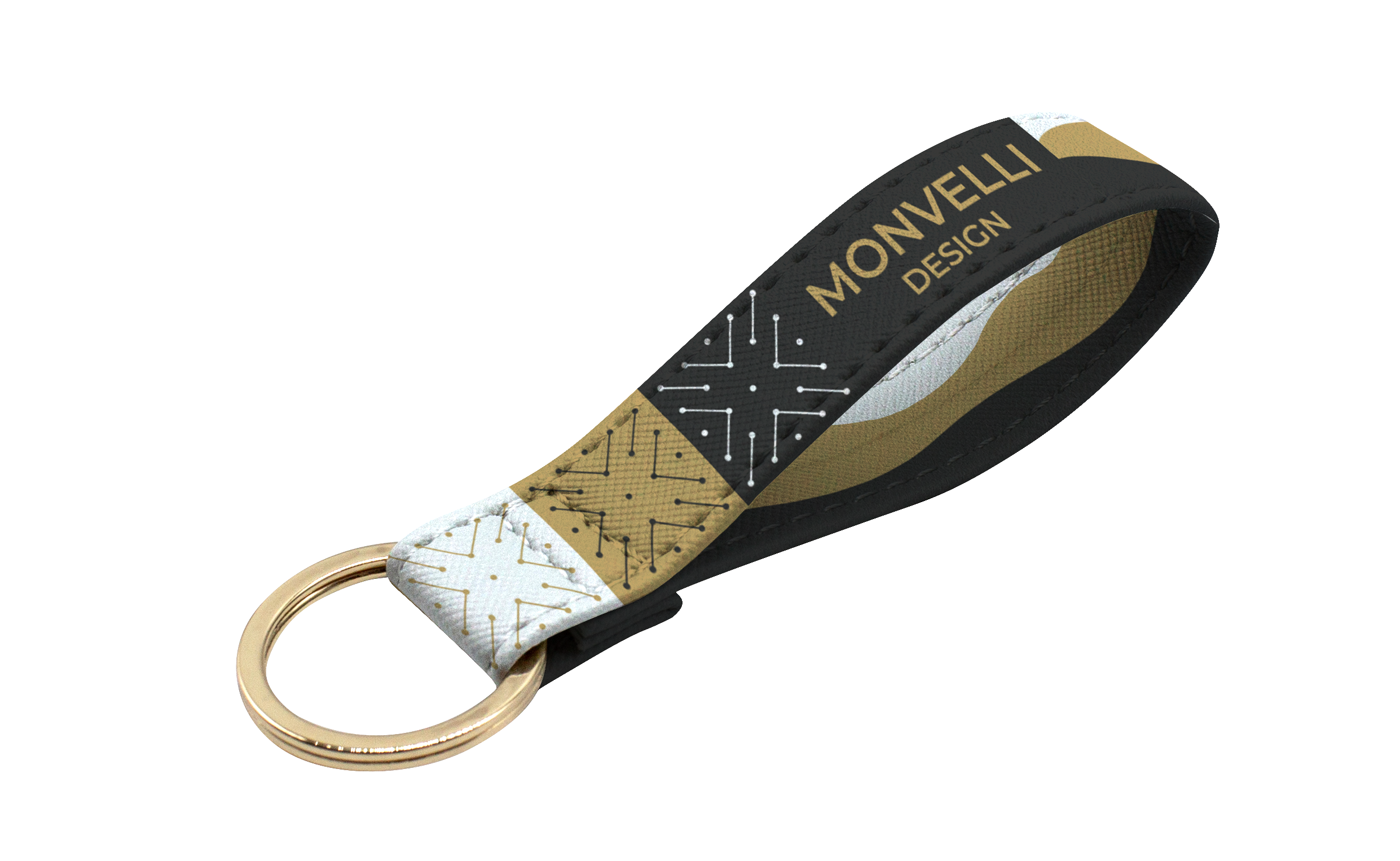 LVL Vegan Leather Key Ring