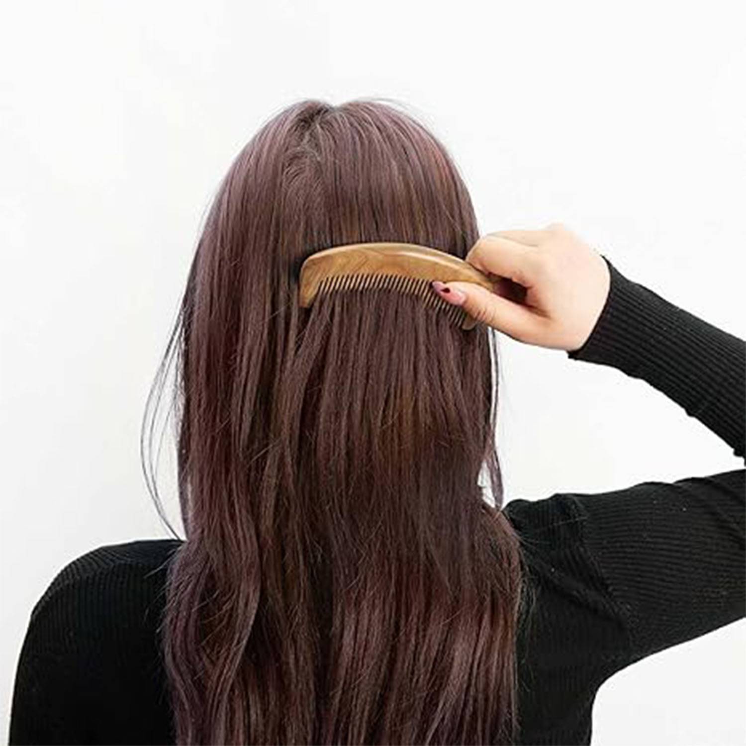 Fish-shaped Wood Comb 5