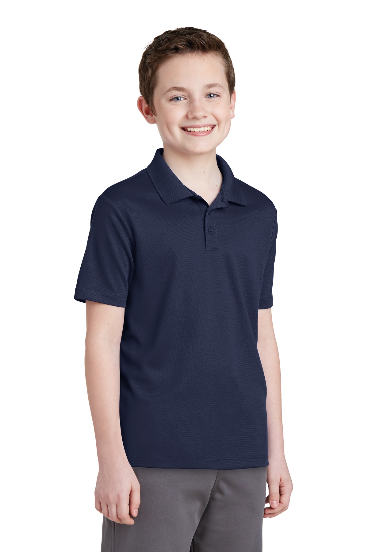Sport-Tek® Youth PosiCharge RacerMesh Polo 37