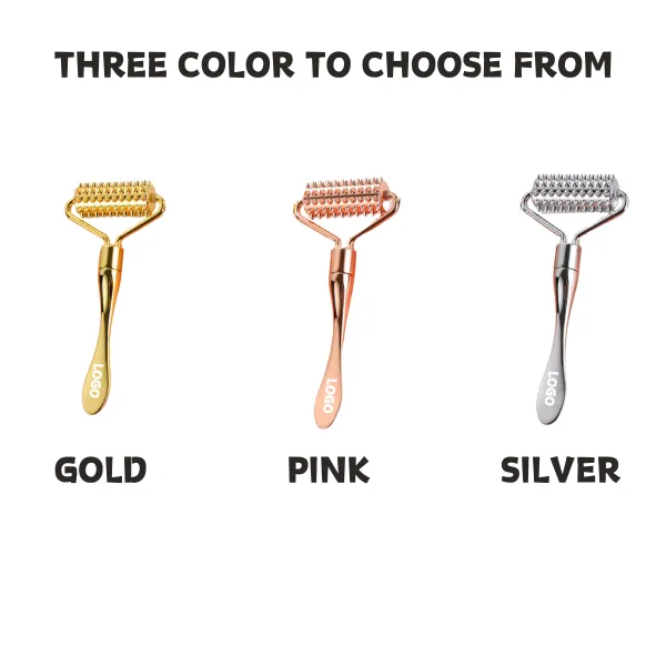 Zinc Alloy Microneedle Facial Massage Stick 3