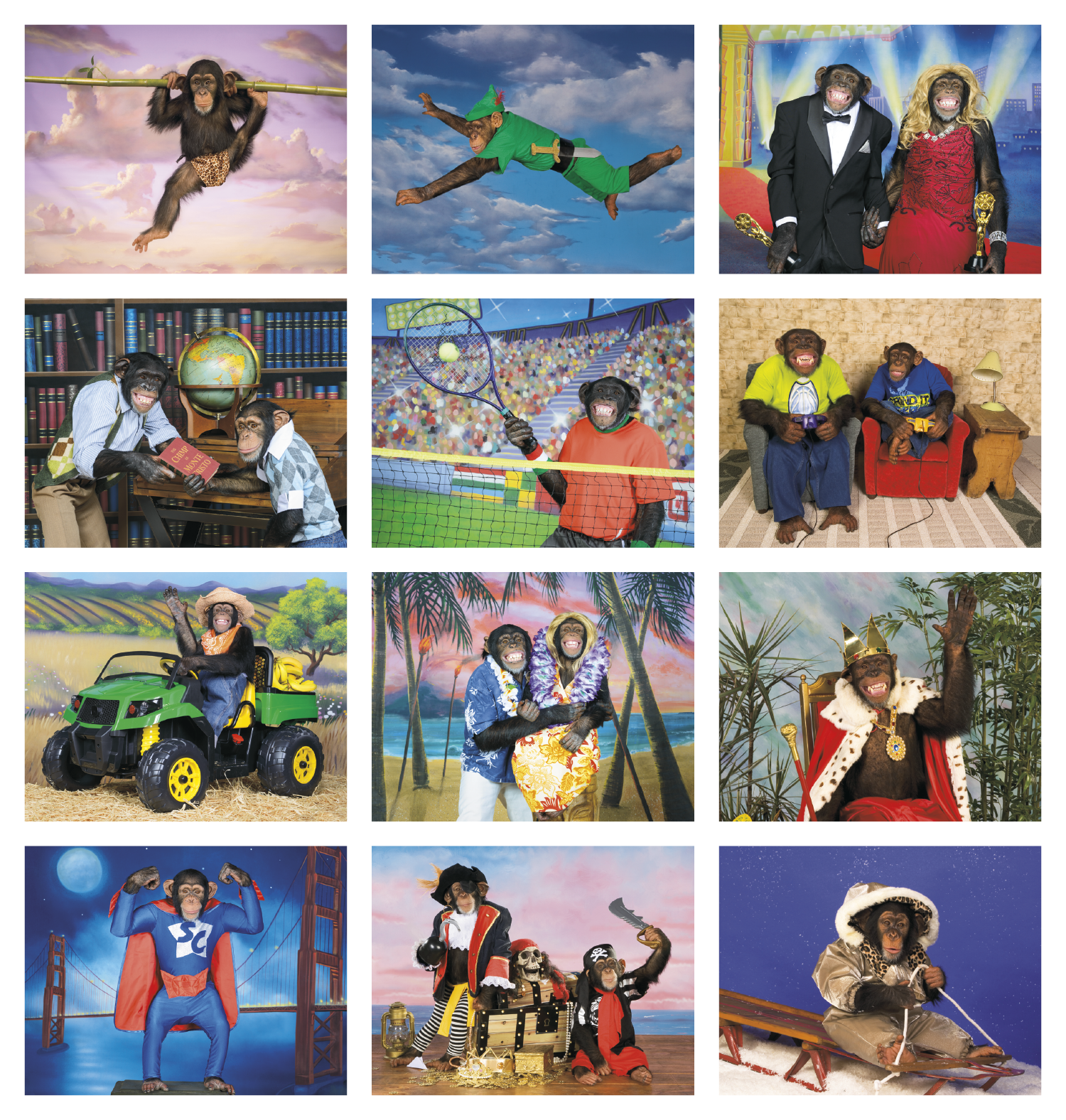Good Value™ Monkey Mischief - Spiral Calendar 57