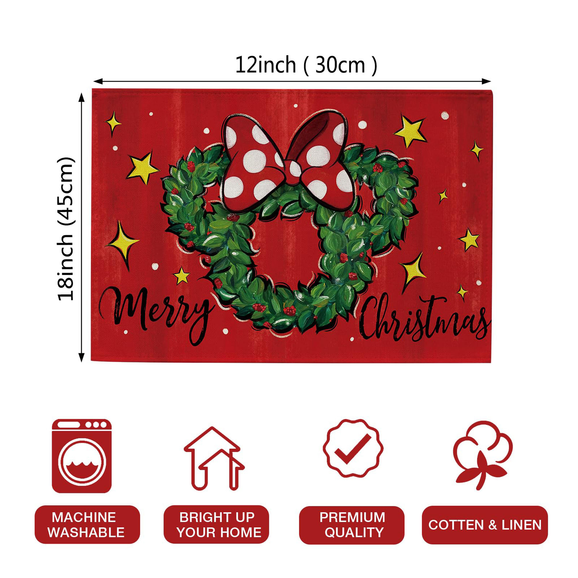 Customized Full Color Fabric Dining Pad 3