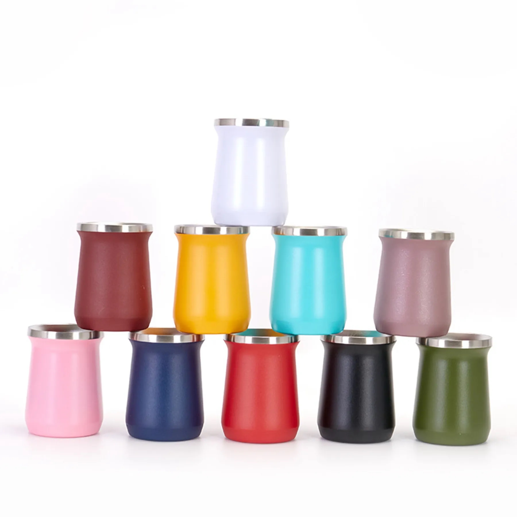 9 Oz. Double Wall Insulated Stainless Steel Cup 13