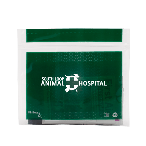 Pet Safety & First Aid Kit in a Resealable Plastic Bag 15