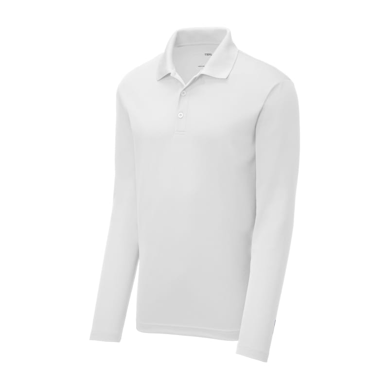 Sport-Tek PosiCharge RacerMesh Long Sleeve Polo. 14