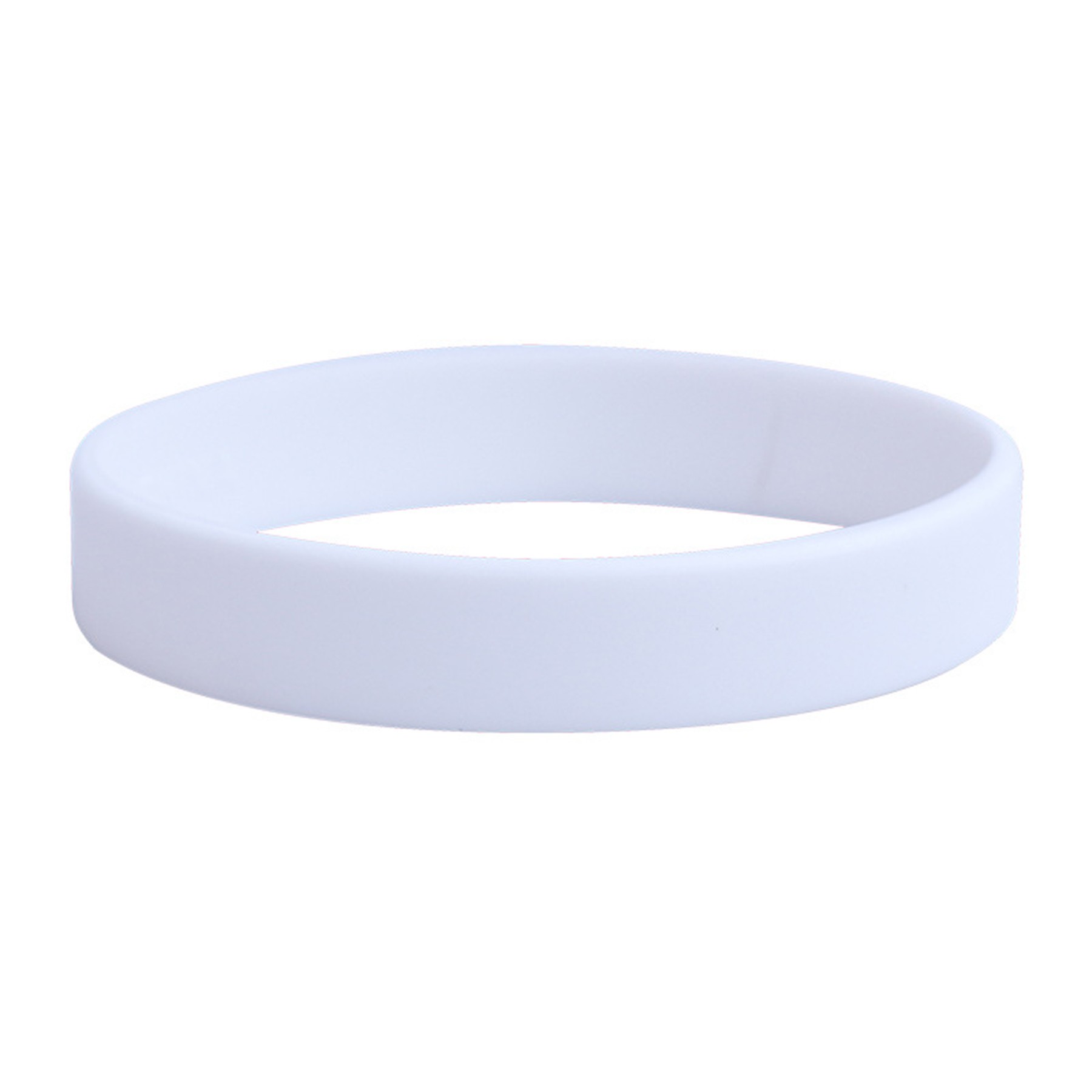 Simple Style Solid Color Silicone Bracelet 7