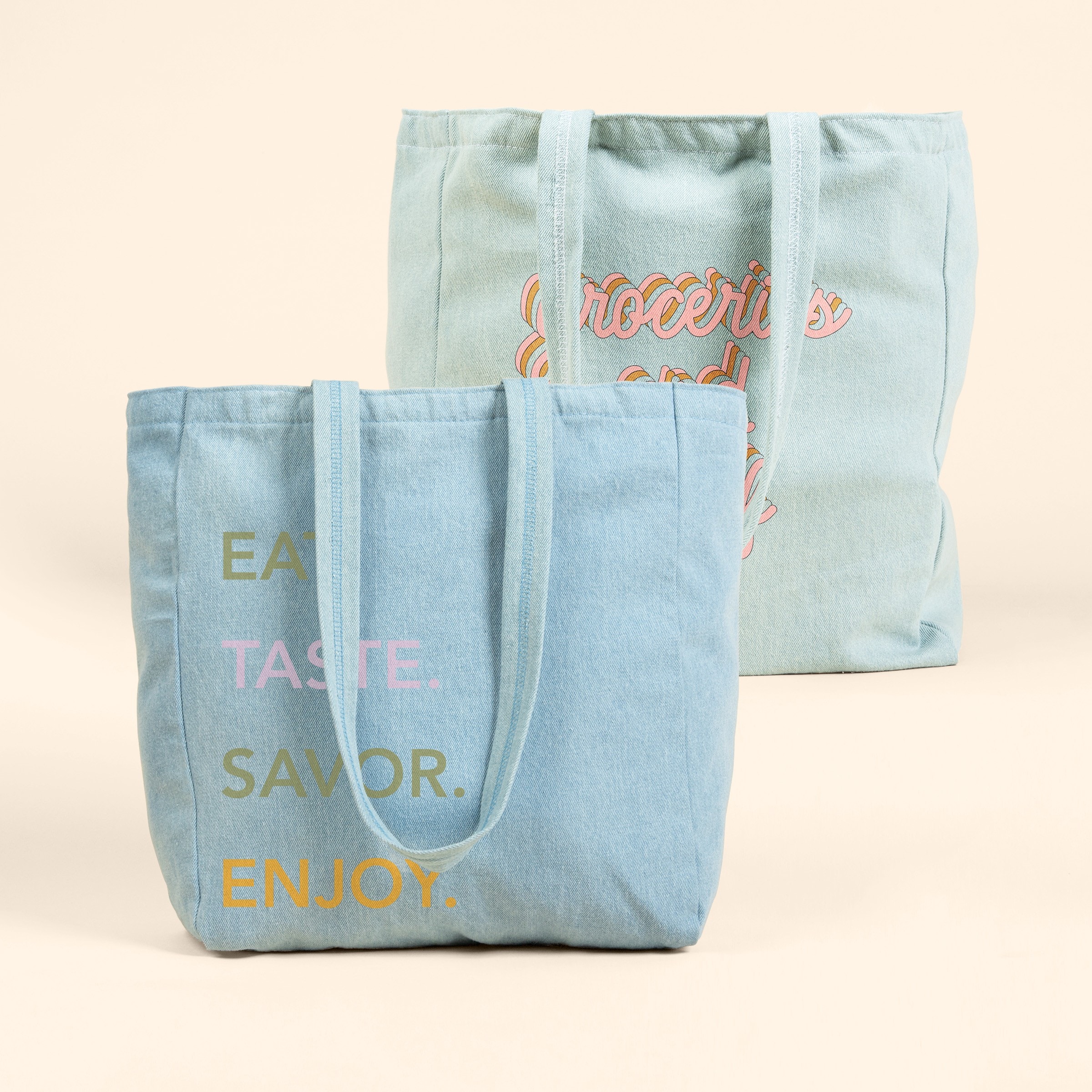 ALL THAT GROCERY TOTE - DENIM