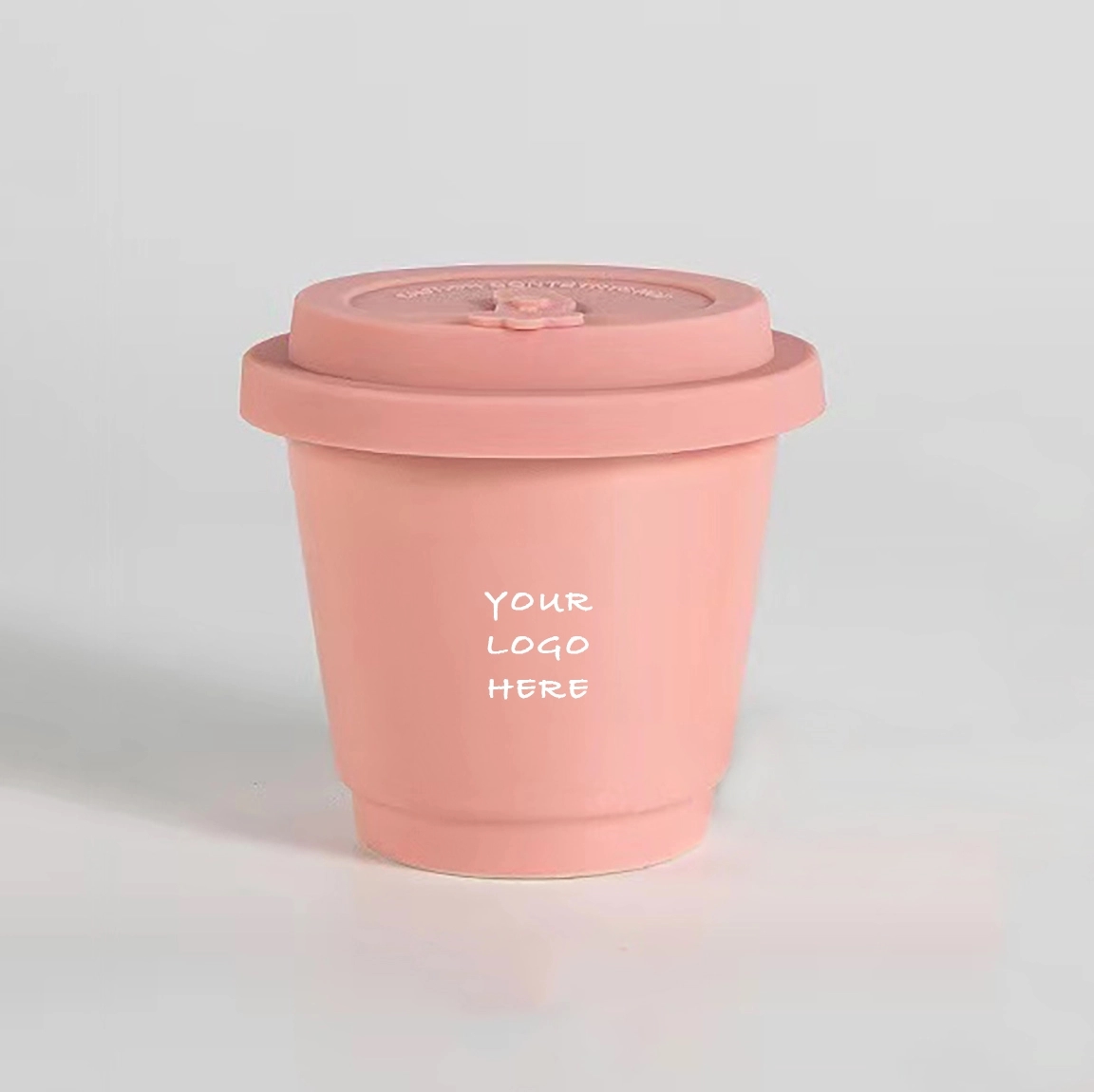 Ceramic Coffee Mug withTravel Lid 2