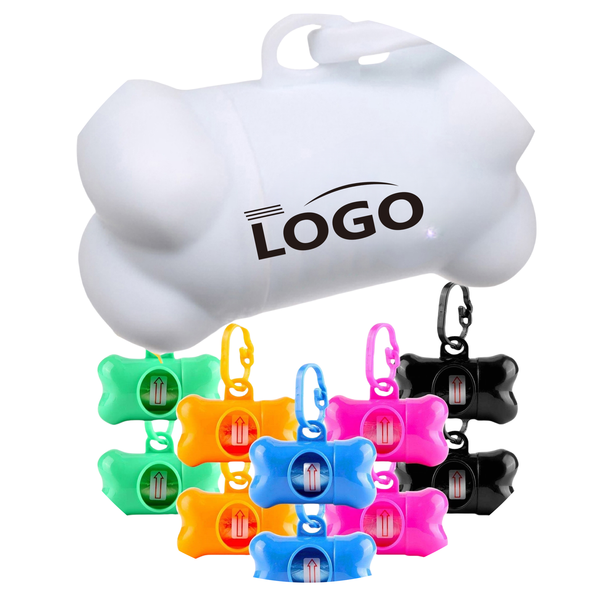Eco-friendly Pet Bone Rubbish Box 2