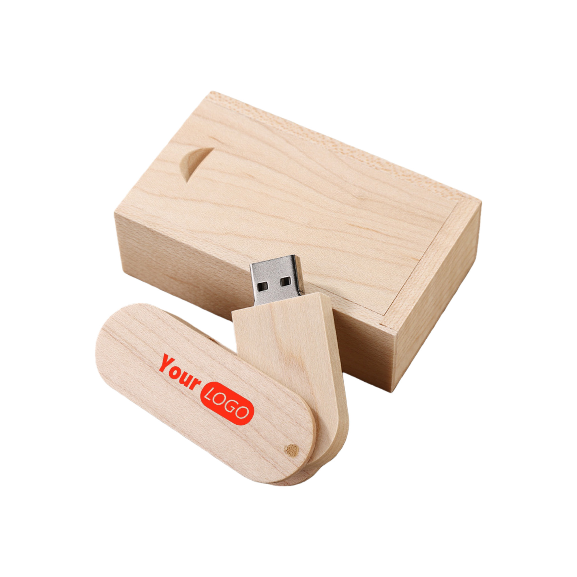 32GB Oval USB Flash Drive 2