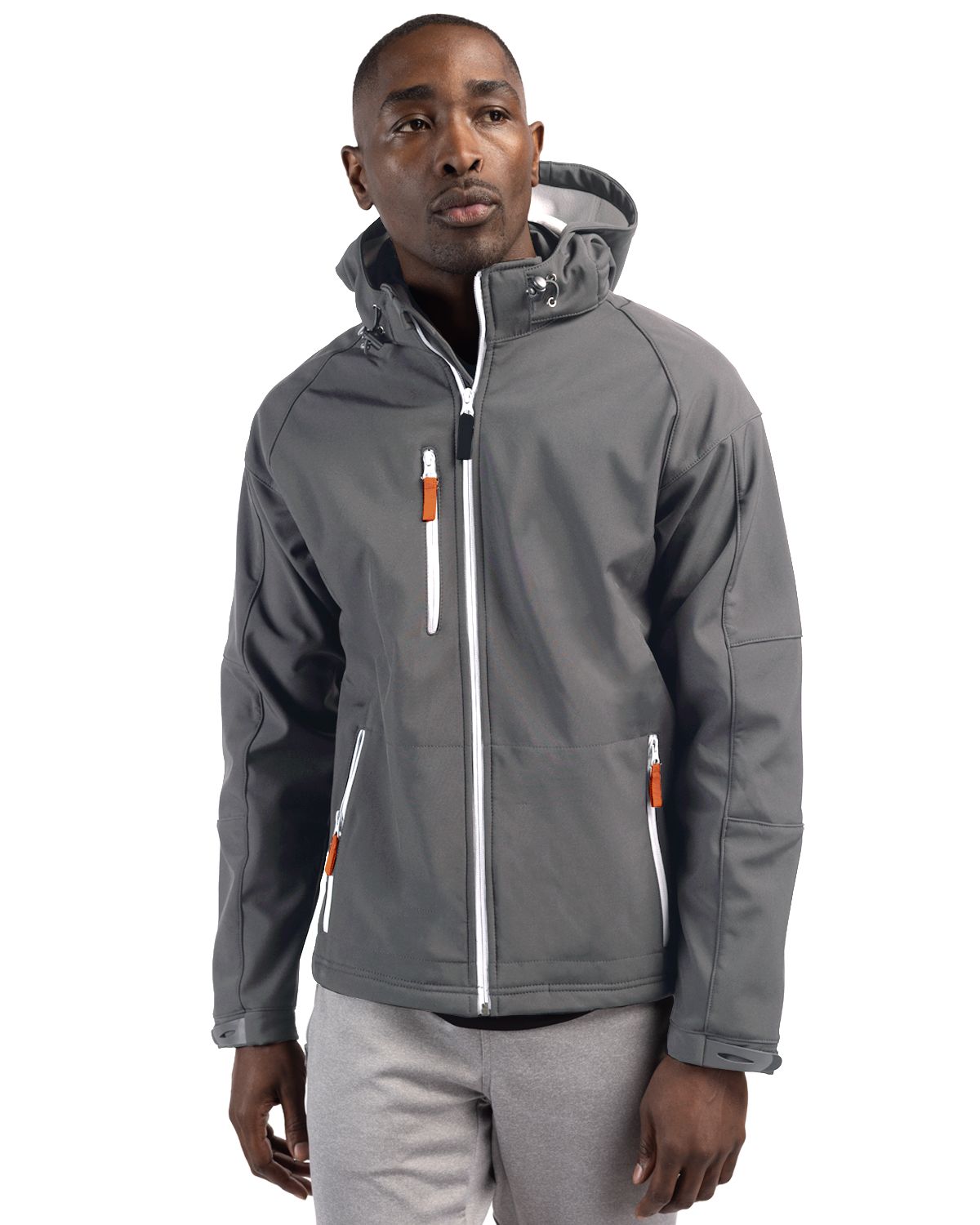 Clique Serac Stretch Softshell Mens Full Zip Jacket 9
