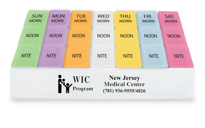 Jumbo Three For Me Medicine Tray