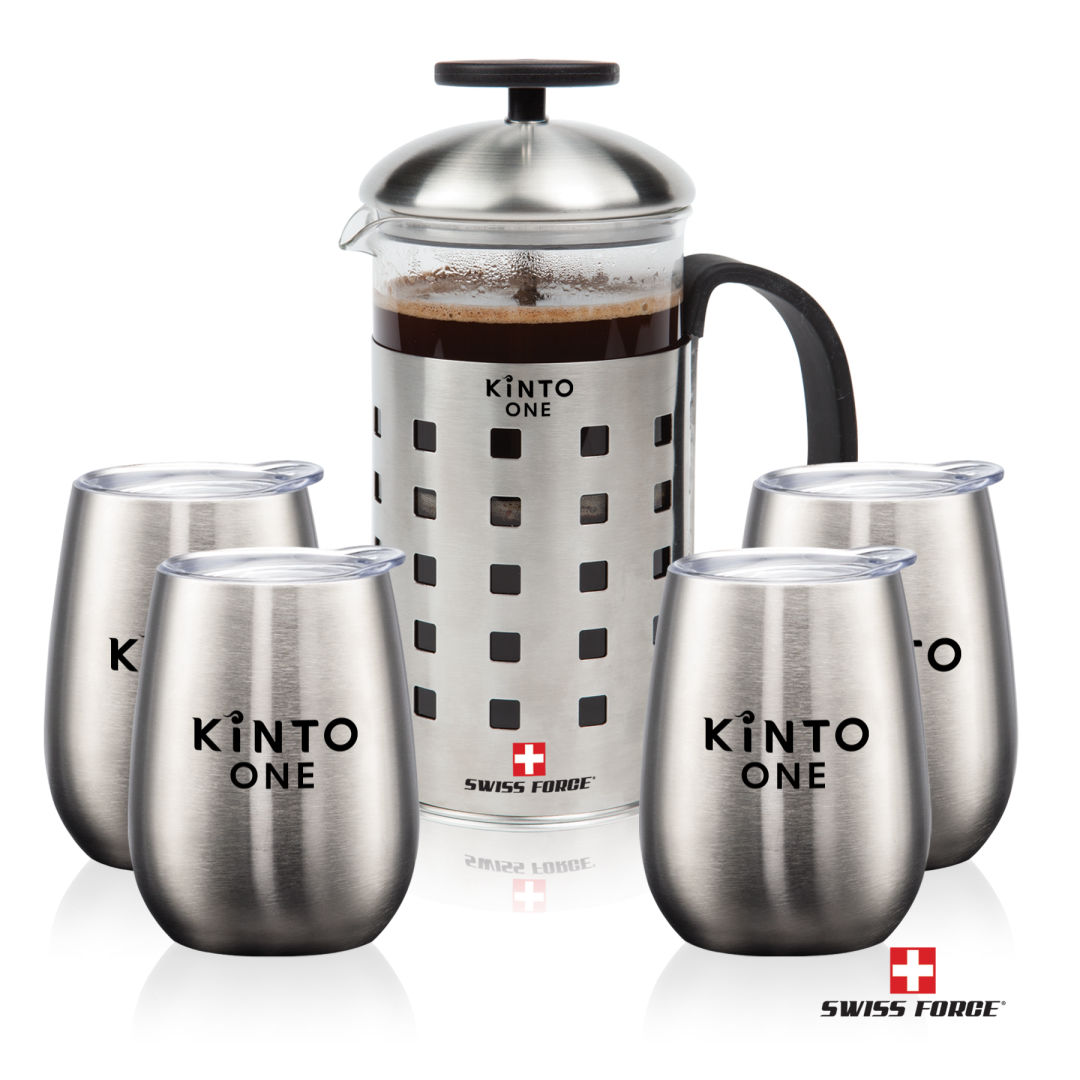 Swiss Force® Coffee Press & Vivaldi Cups 7