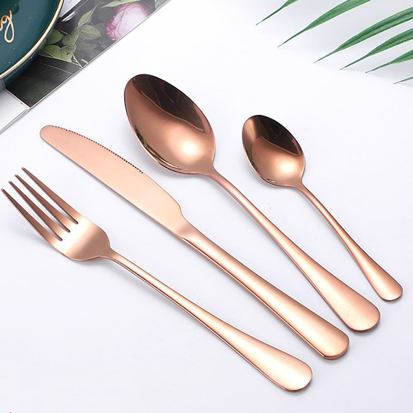 Dinnerware Portable Reusable Flatware Set 24-Piece 4
