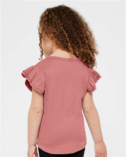Toddler Flutter Sleeve Tee - 3339 14