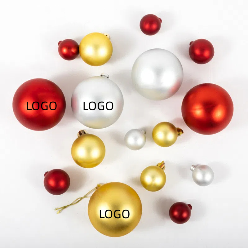 Christmas Bauble colour GOLD Christmas glass balls 2