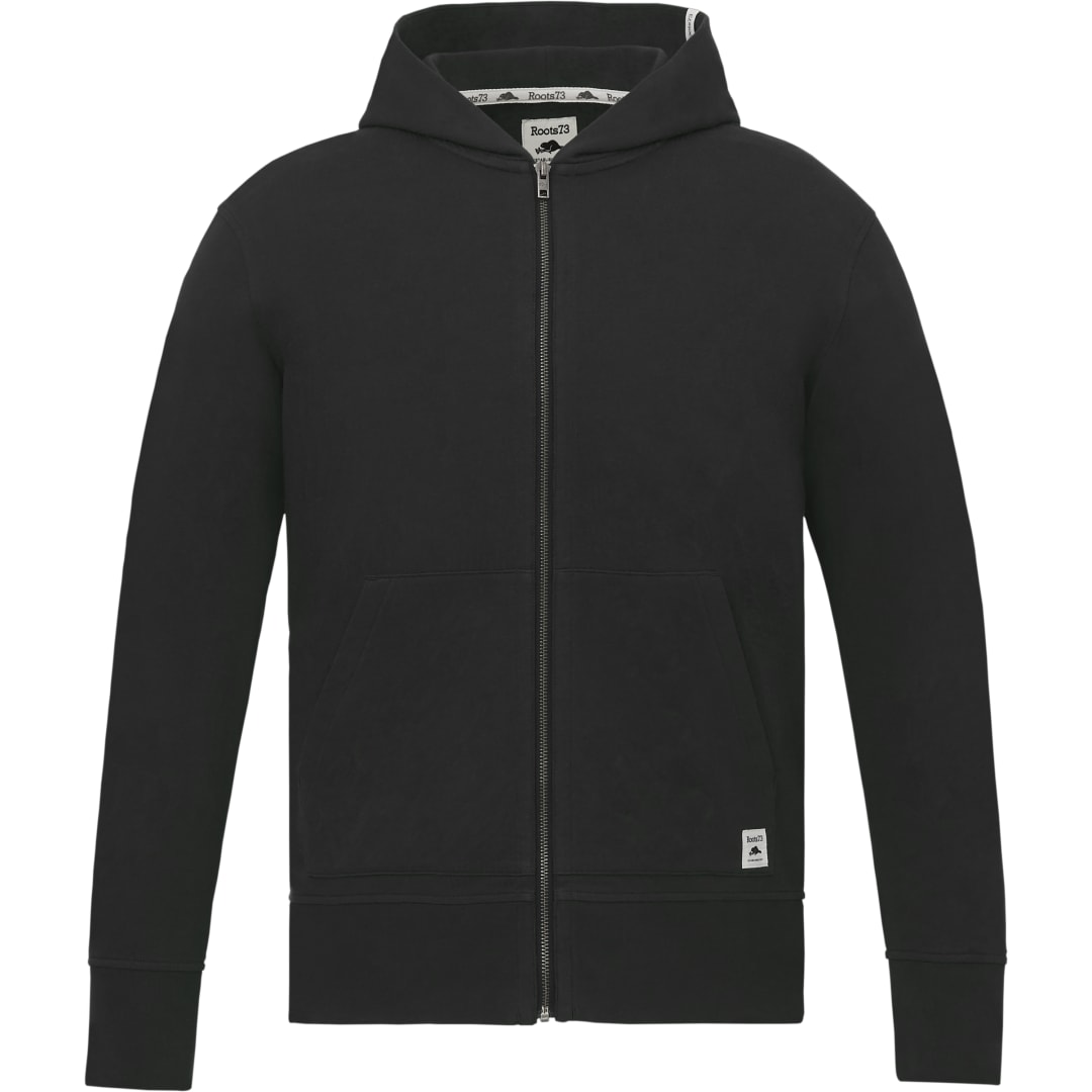 Roots73 CANMORE Eco Full Zip Hoody - Men's, custom hoodie or sweatshirt with logo imprint 57