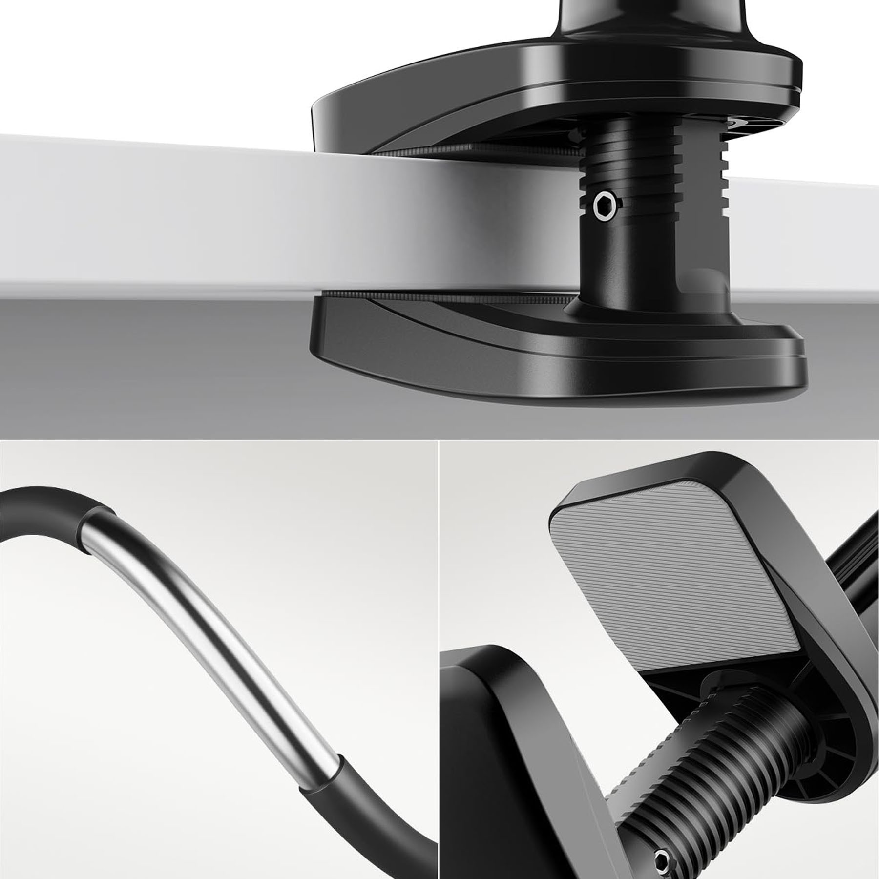 Gooseneck Bed Phone Holder For Desk 2