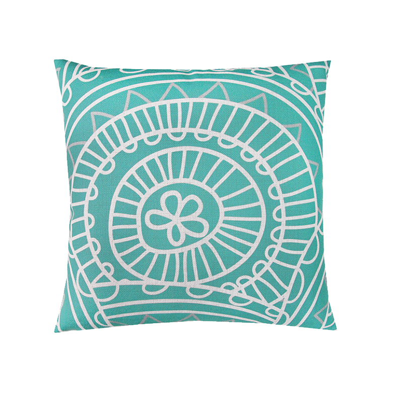 Vivid Sublimated Throw Pillow 3