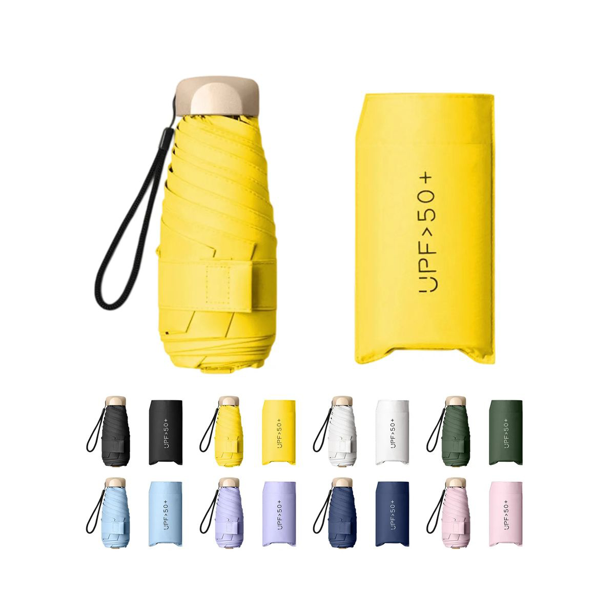 Durable Impact Cloth Pocket Umbrella with Portable Frame 11