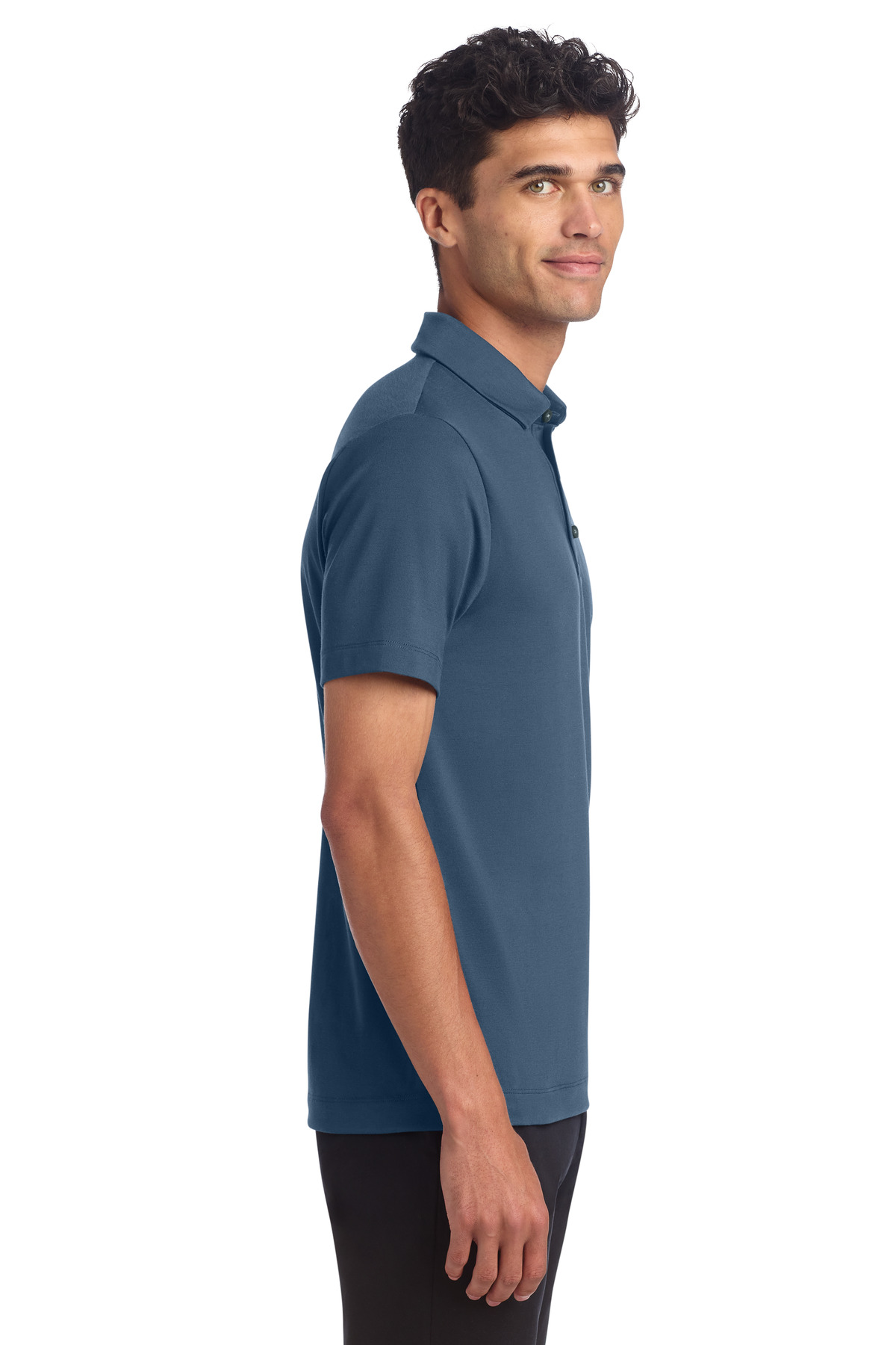 Mercer+Mettle Stretch Jersey Polo MM1014 68
