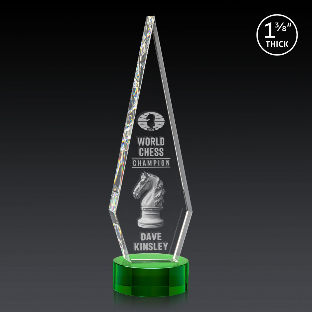 Springfield 3D Award on Stanrich Base - Green 10