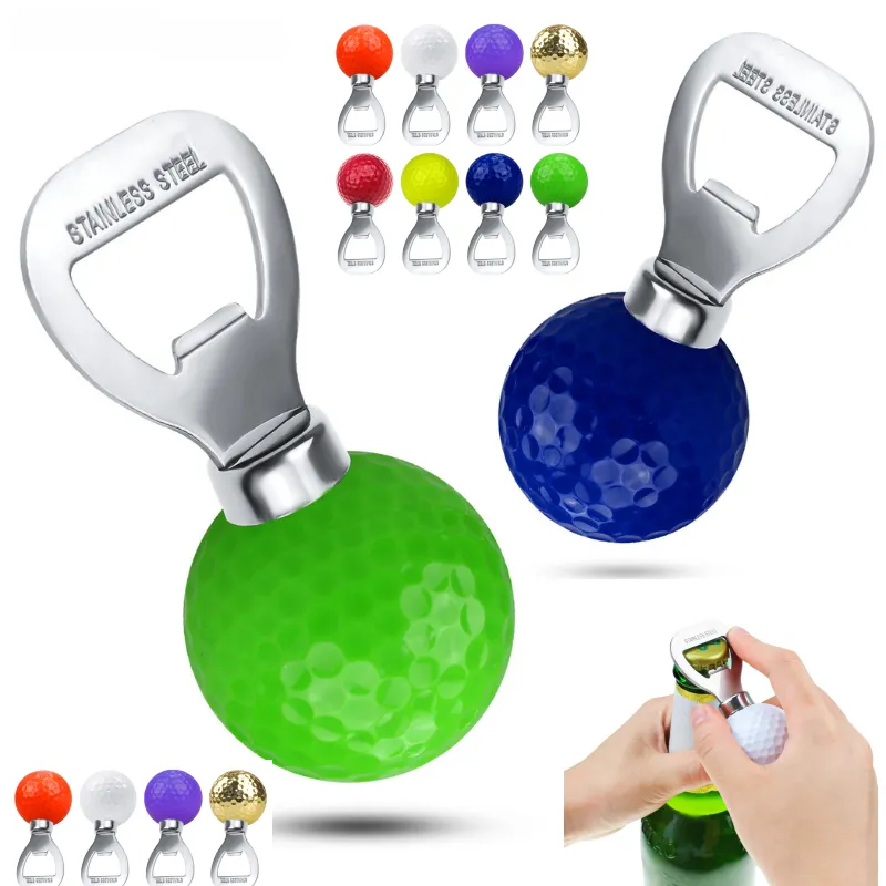 Golf Ball Stainless Steel Bottle Opener 1