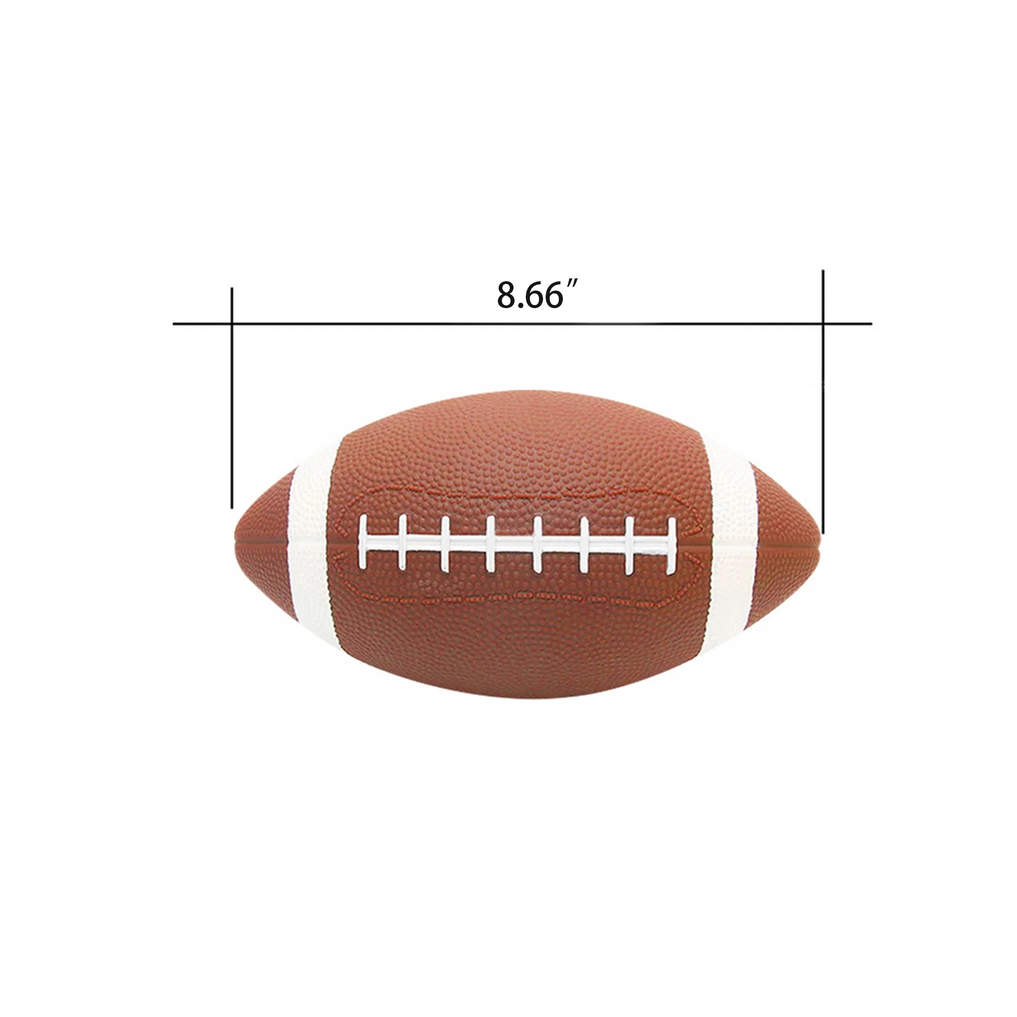 8.6" Inflatable Football Game Teaching Ball 3