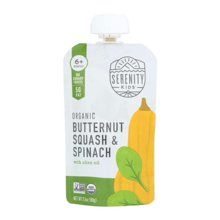 Serenity Kids Food Baby 6pk - Butternut Squash Spinach 2