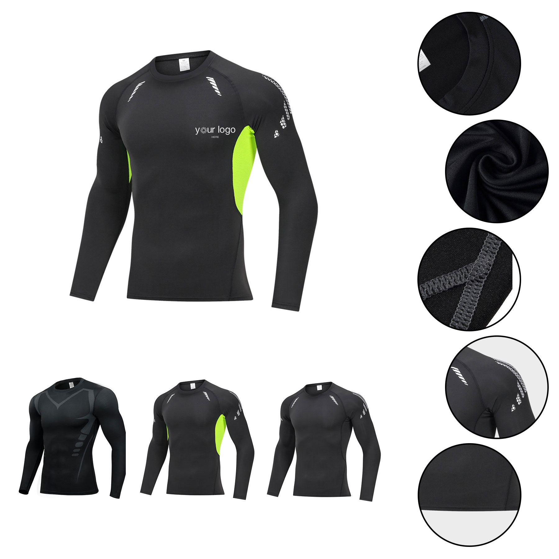 Men's Fitness Long Sleeve T Shirt 2