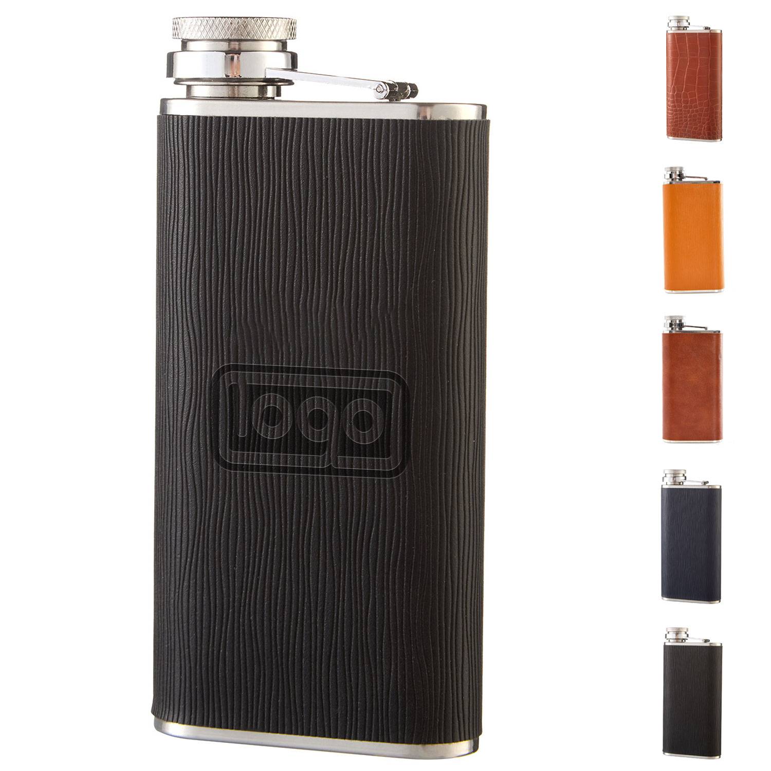 9oz Stainless Steel Hip Flask 6