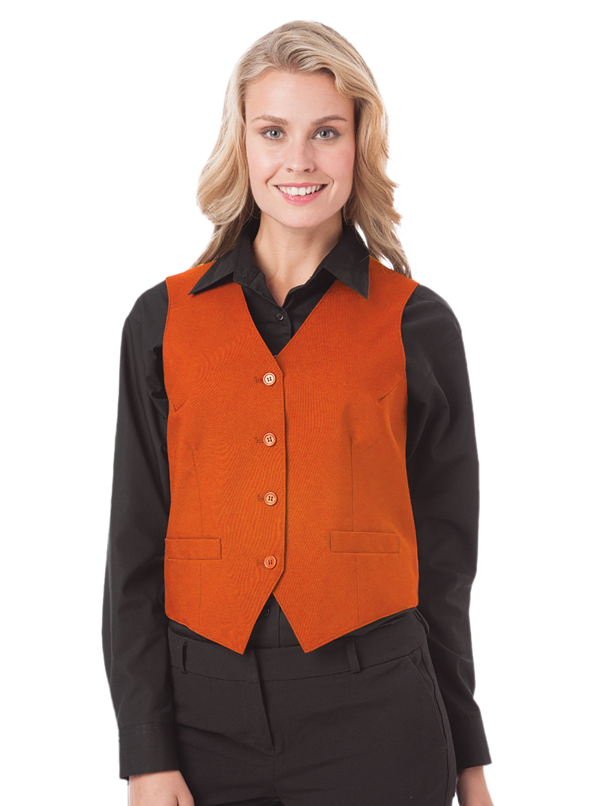 Blue Generation - Women's 2-Pocket Scotchgard Treated Bistro Vest 14