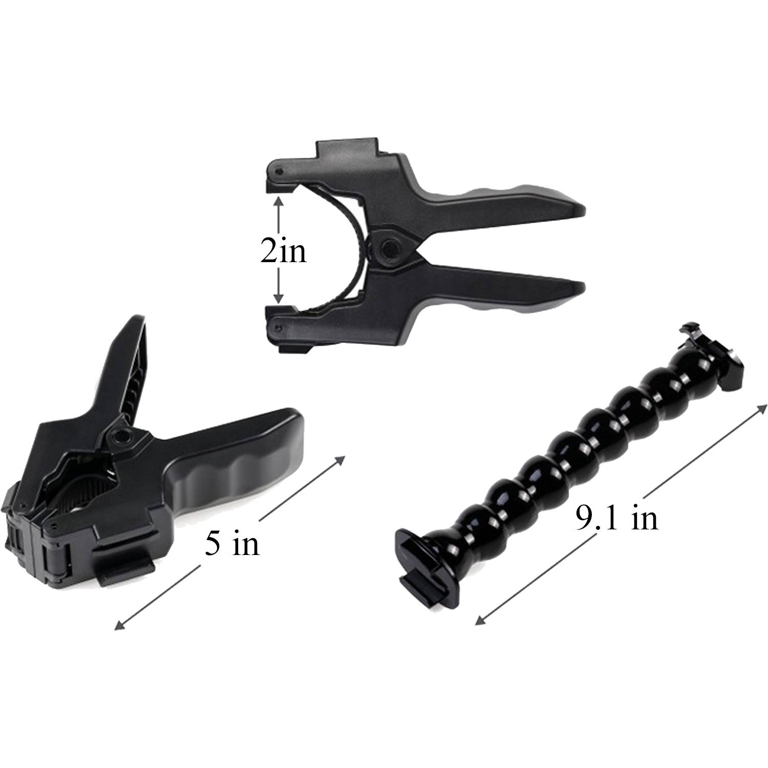 Gooseneck Phone Sports Camera Holder w/ Clip 7