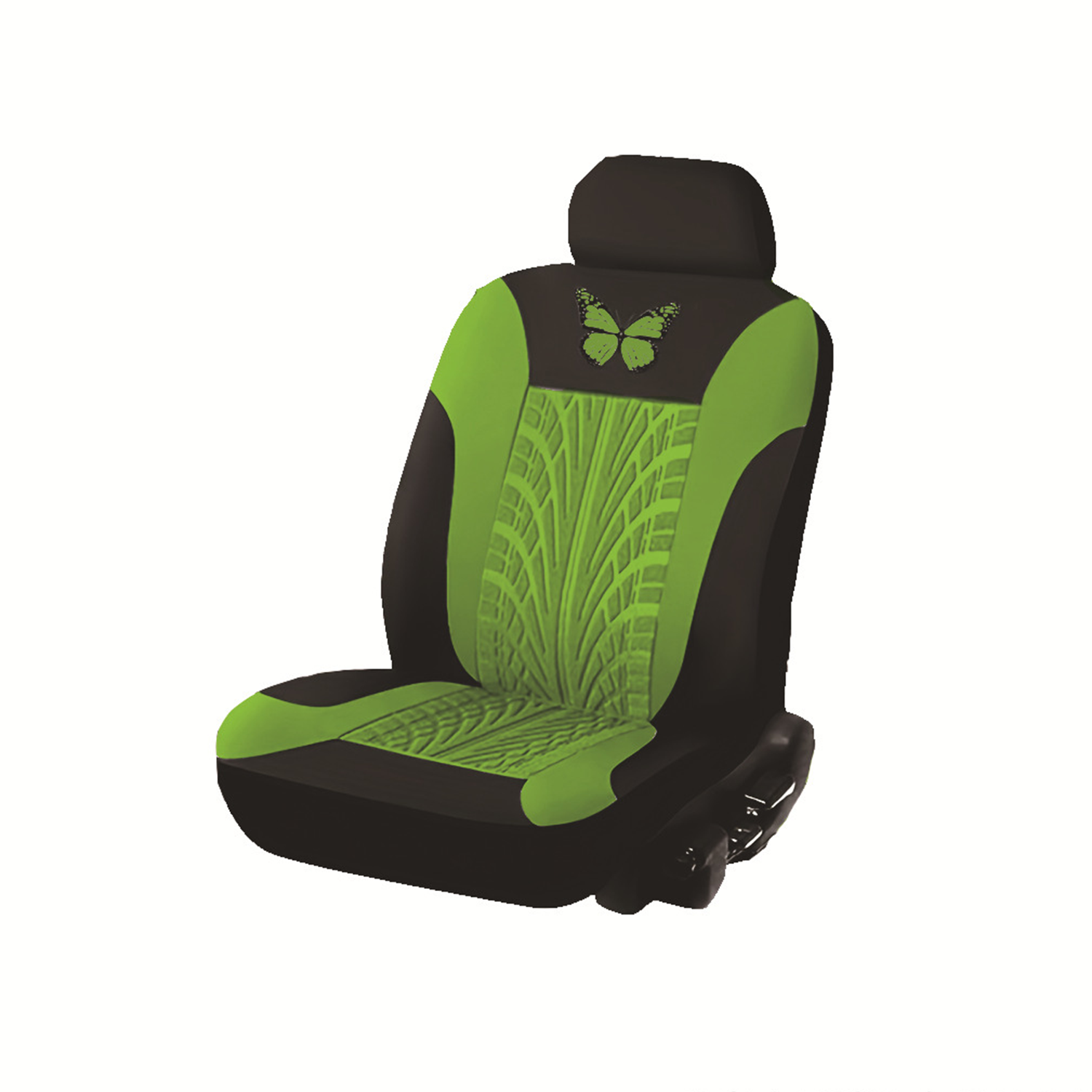 Full Set Fashion Butterfly Cloth Cushion Mat Car Seat Cover 13