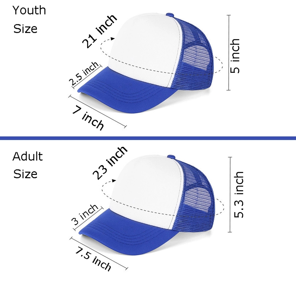 5 Panels Trucker Baseball Cap 8
