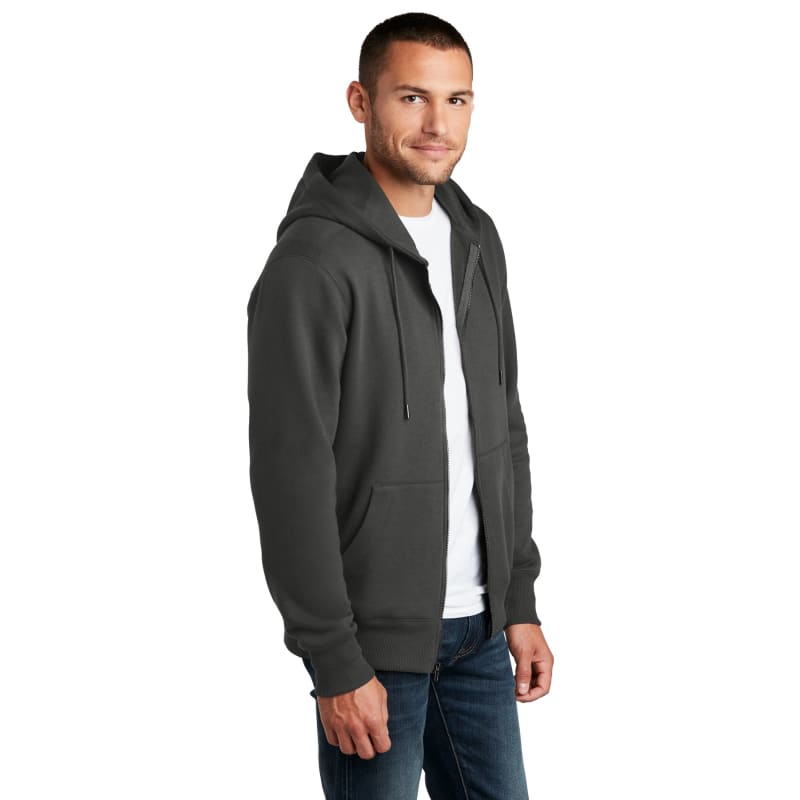 District Perfect Weight Fleece Full-Zip Hoodie 22