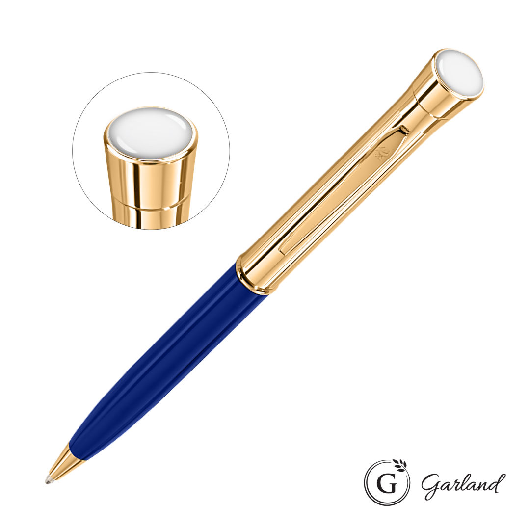 Garland® Monogram Custom Twist Ballpoint Pen - Gold 5