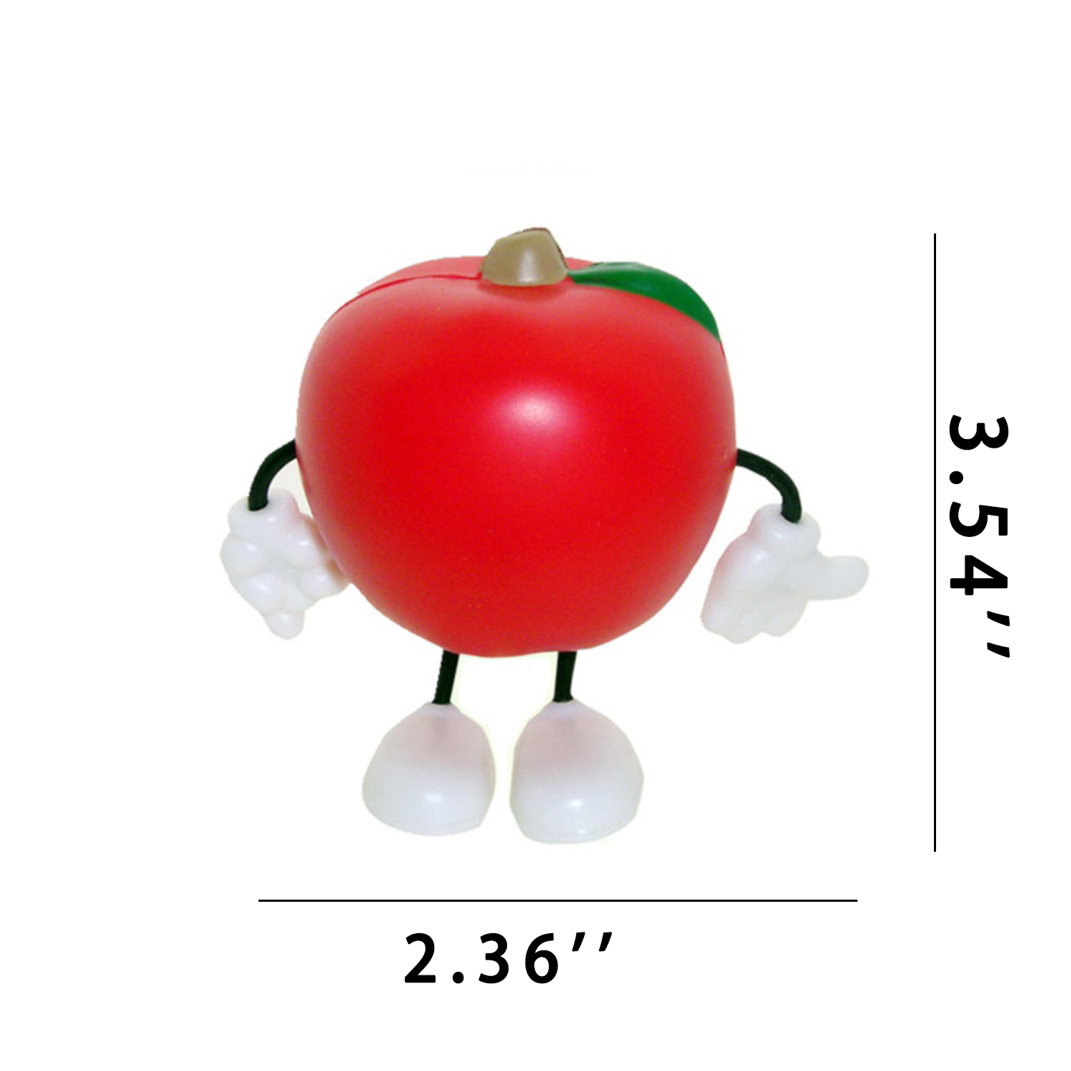 PU Apple Figurine Stress Reliever 4