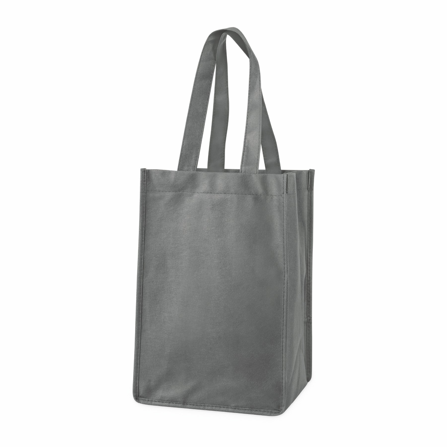 True® 4 Bottle Non-Woven Wine Tote 18