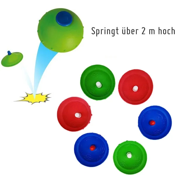 Rubber Rotating Bouncing Bowl Toy 3
