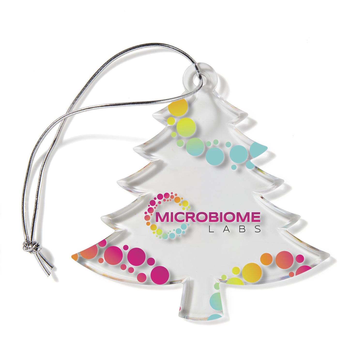Tree Shaped USA Made Acrylic Ornament