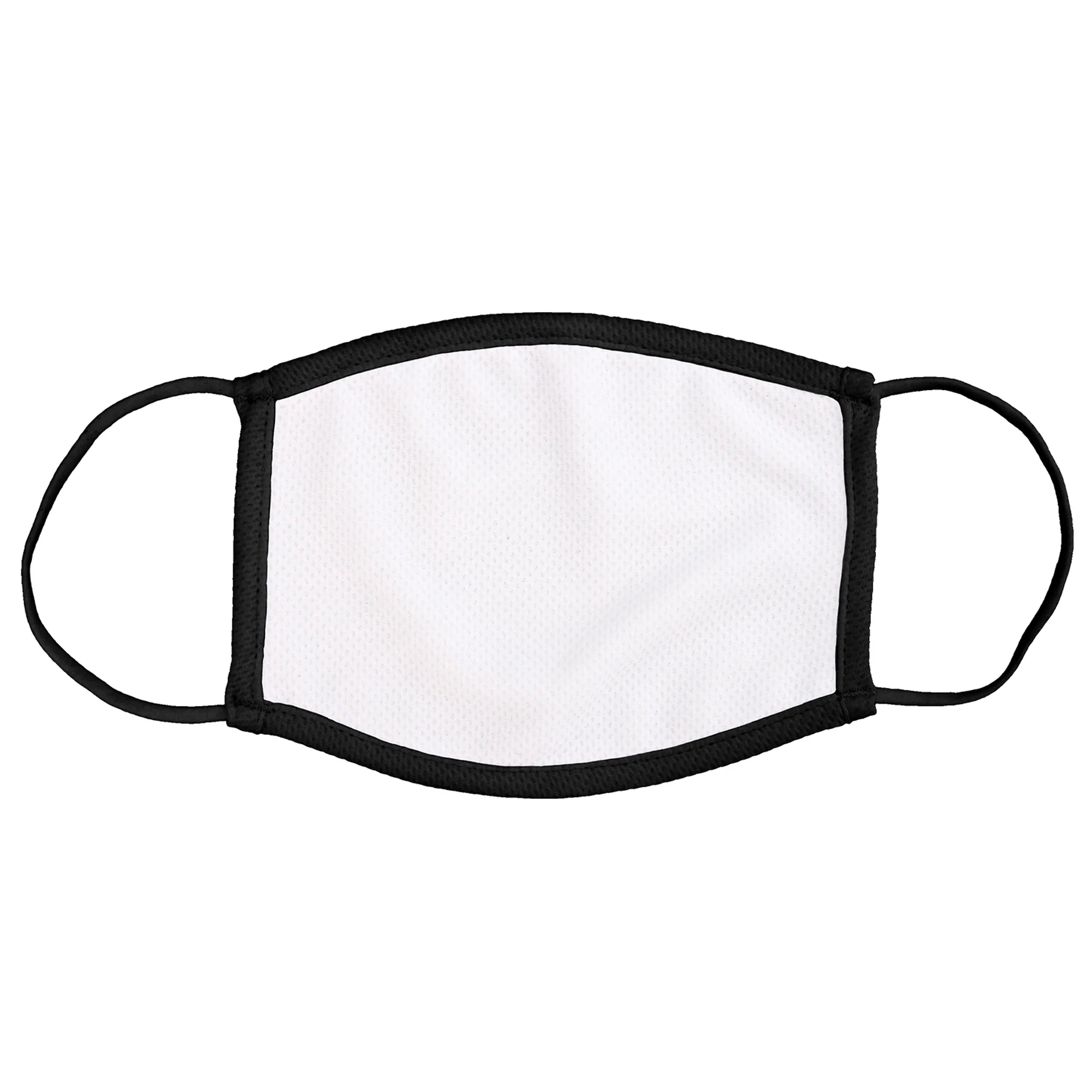 TWO-TONED FULL COLOR FABRIC FACE MASK 1
